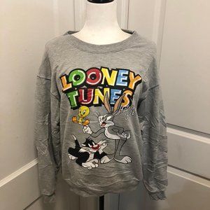 Looney Tunes Retro Winter Sweater Size M